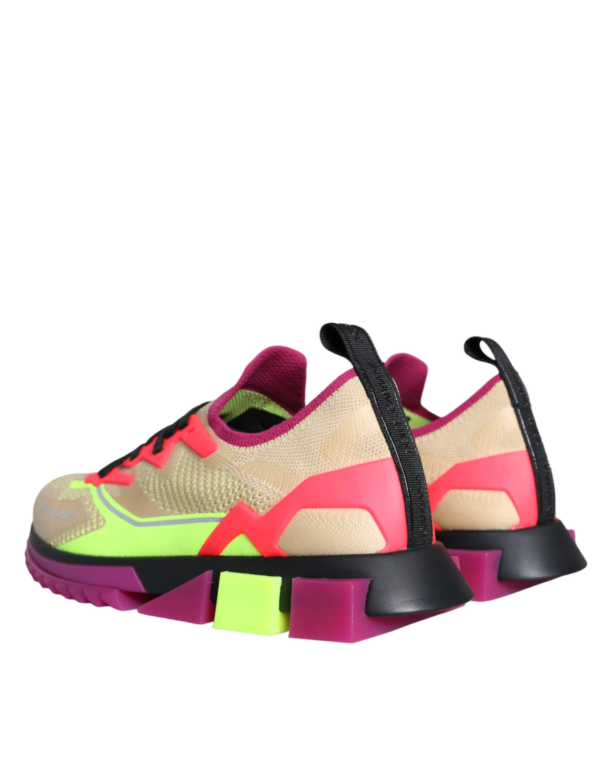 Dolce &amp; Gabbana Mehrfarbige Super King Low Top Sneakers Schuhe