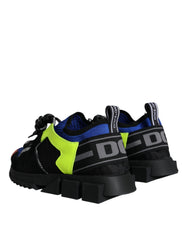 Dolce & Gabbana Multicolor Mesh Sorrento Trekking Sneakers Schoenen