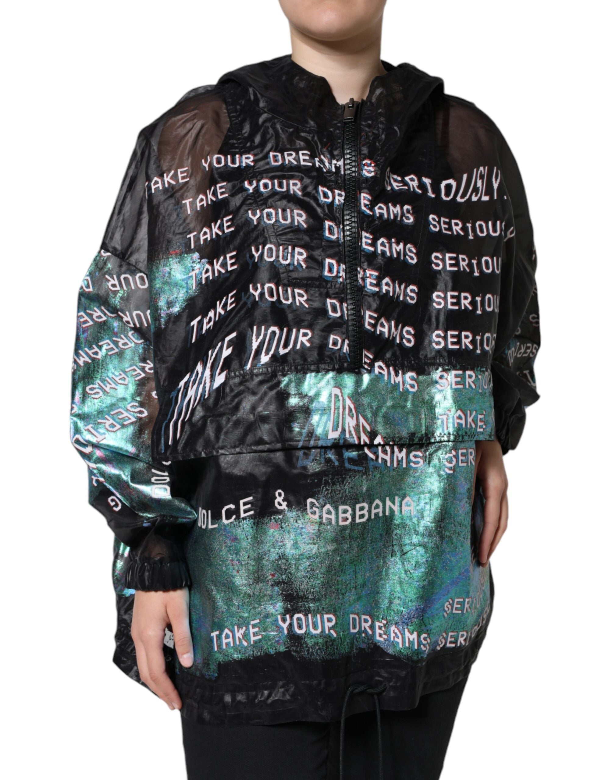 Dolce & Gabbana Kapuzenpullover mit mehrfarbigem Print