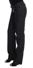Costume National Donkerblauwe Katoenen Jeans met Klassieke Pasvorm