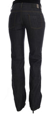 Costume National Donkerblauwe Katoenen Jeans met Klassieke Pasvorm