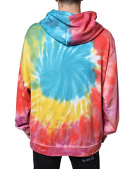 Dolce & Gabbana Multicolor Tie-Dye Kapuzenpullover