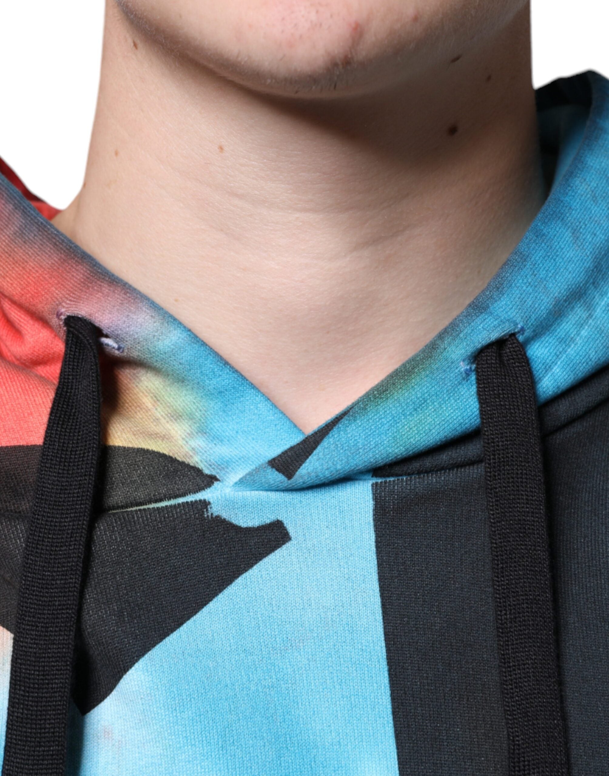 Dolce & Gabbana Multicolor Tie-Dye Kapuzenpullover