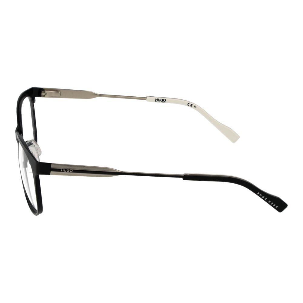 Hugo Boss Schwarze Edelstahlbrille (Fassungen)