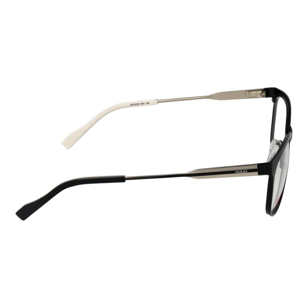Hugo Boss Schwarze Edelstahlbrille (Fassungen)
