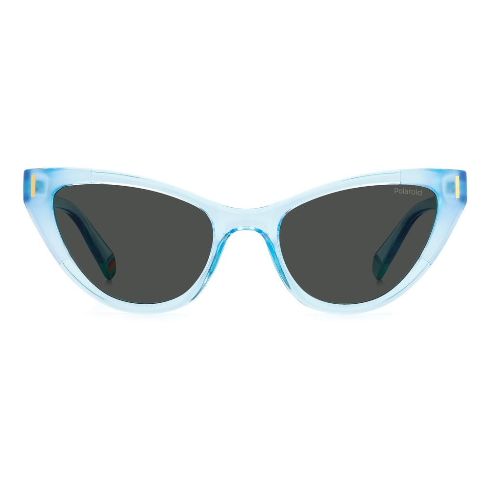 Polaroid Sonnenbrille aus blauem Kunststoff