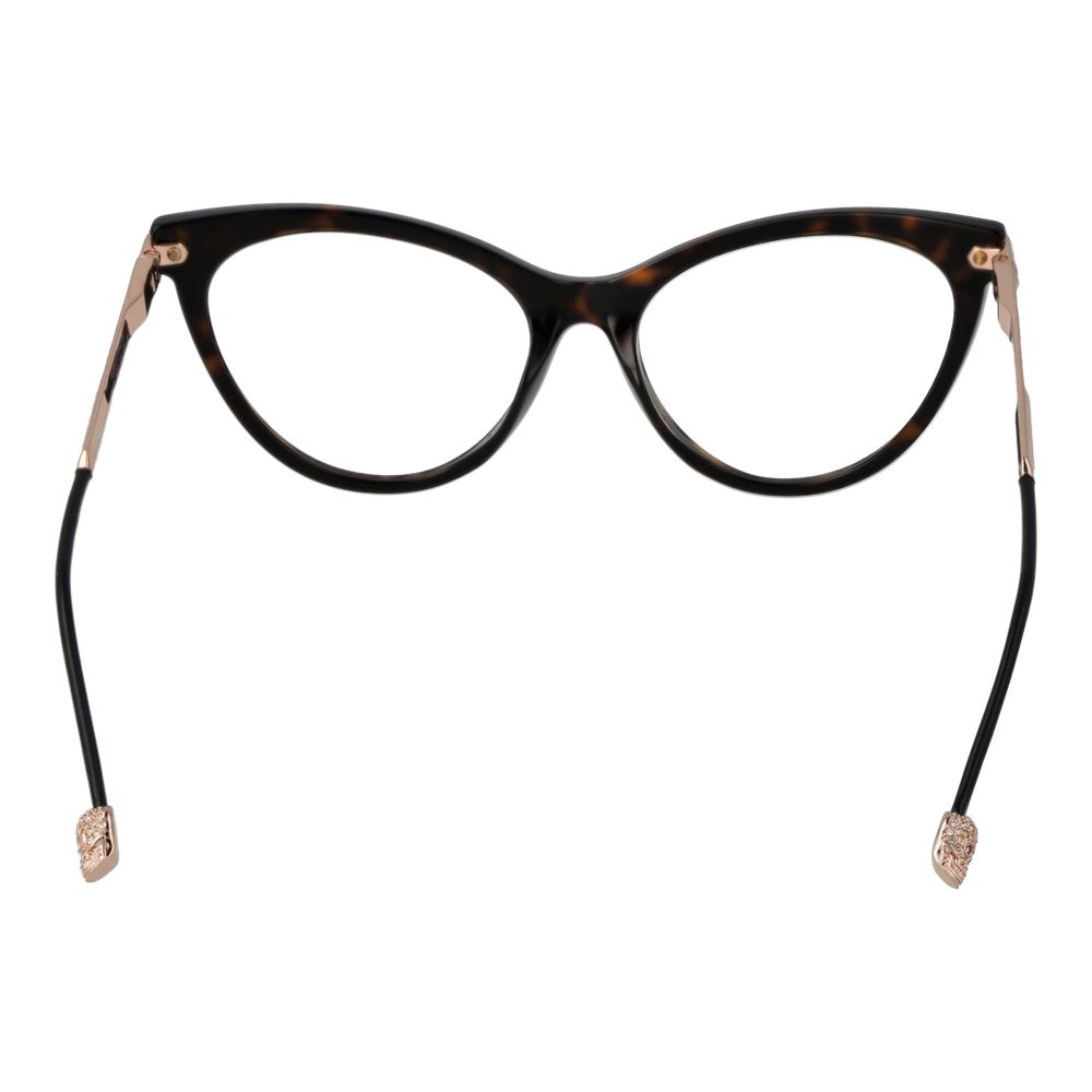 Philipp Plein Braune Celluloseacetat-Brille (Gestell)