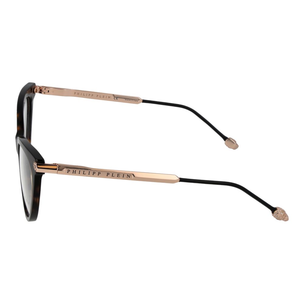 Philipp Plein Braune Celluloseacetat-Brille (Gestell)