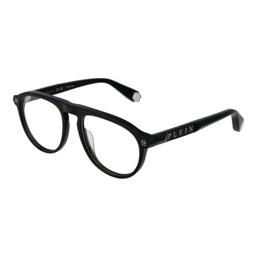 Philipp Plein Schwarze Brille aus Zelluloseacetat (Fassungen)
