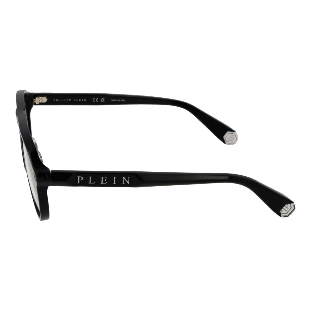 Philipp Plein Schwarze Brille aus Zelluloseacetat (Fassungen)