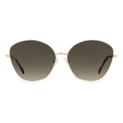 Jimmy Choo gouden metalen zonnebril