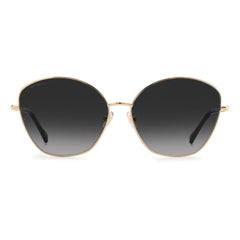Jimmy Choo Gouden Metalen Zonnebril