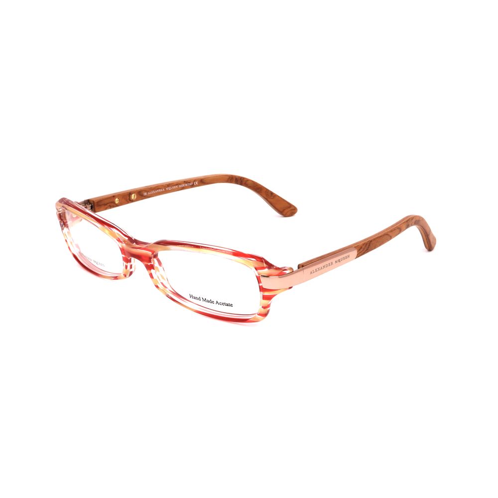 Alexander McQueen Mehrfarbige Acetatbrille (Gestell)