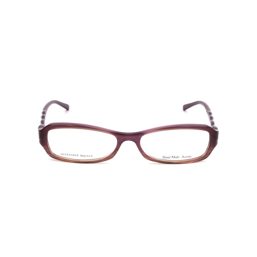 Alexander McQueen Paarse Acetaatbril (Montuur)