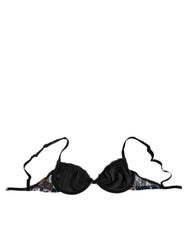 Roberto Cavalli Weißer Leopard Push-up BH Unterwäsche