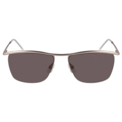 DKNY – Sonnenbrille aus roségoldfarbenem Metall