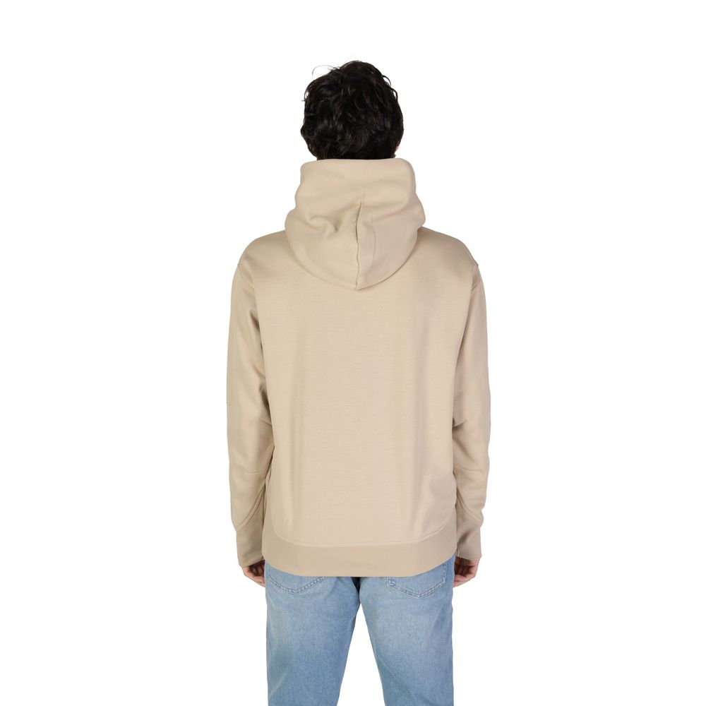 New Balance Hoodie aus recyceltem Polyester in Beige