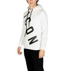 Icoon Witte Katoenen Hoodie