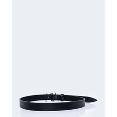 Armani Exchange Zwarte Leren Riem