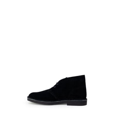 Clarks Zwarte Leren Veterschoenen