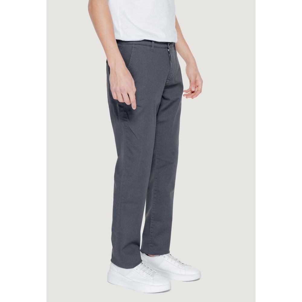 Armani Exchange Schwarze Freizeithose aus Baumwolle