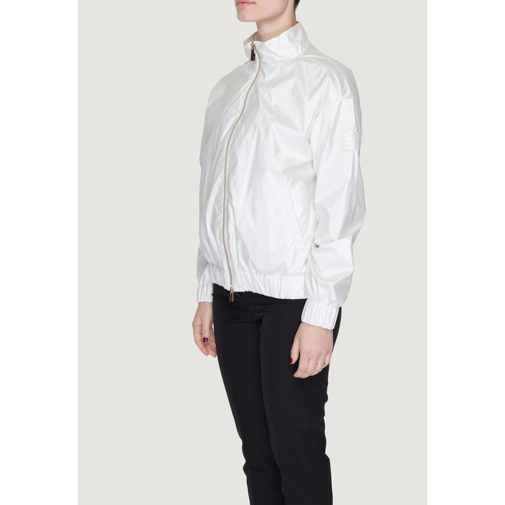 Suns Weiße Polyester-Shell-Jacke