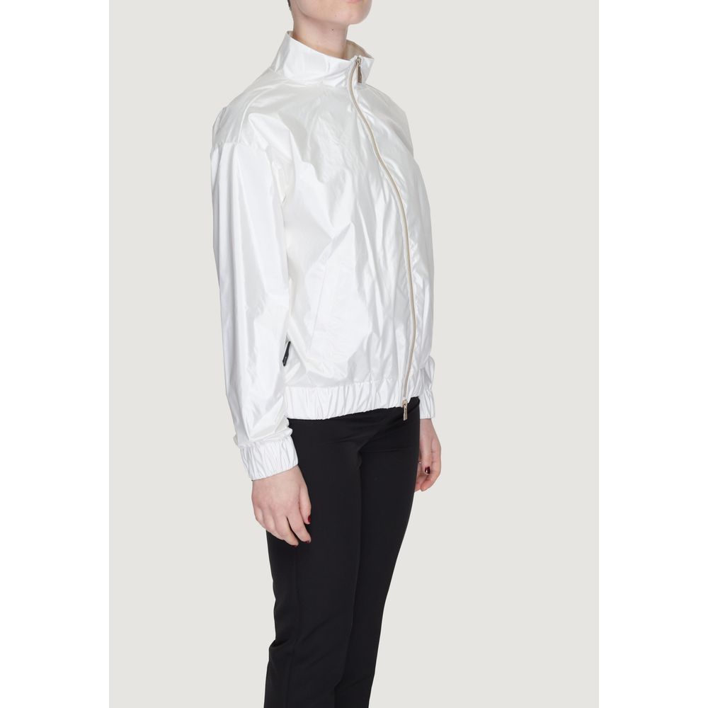 Suns Weiße Polyester-Shell-Jacke