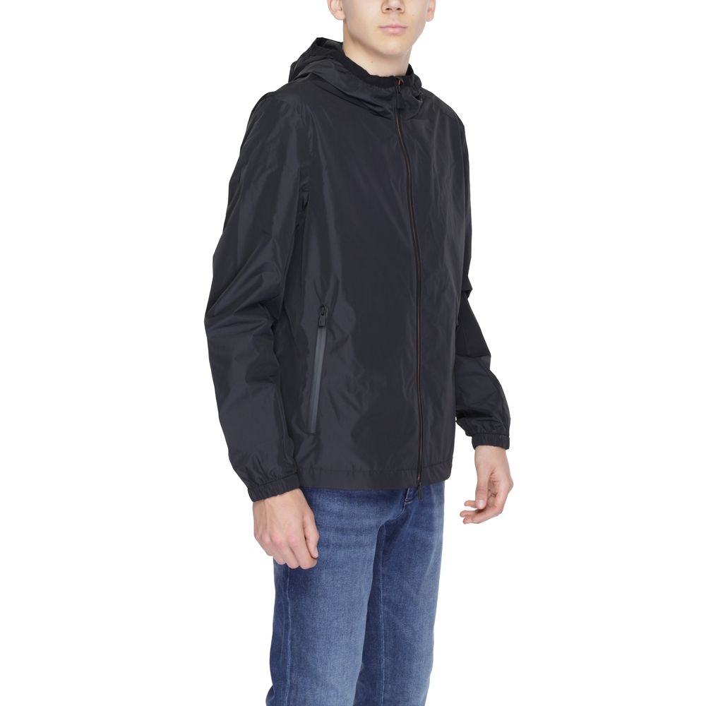 Suns Schwarze Polyester-Shell-Jacke