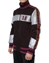 Dolce & Gabbana Meerkleurig Bomberjack van Jersey met Volledige Rits voor Heren
