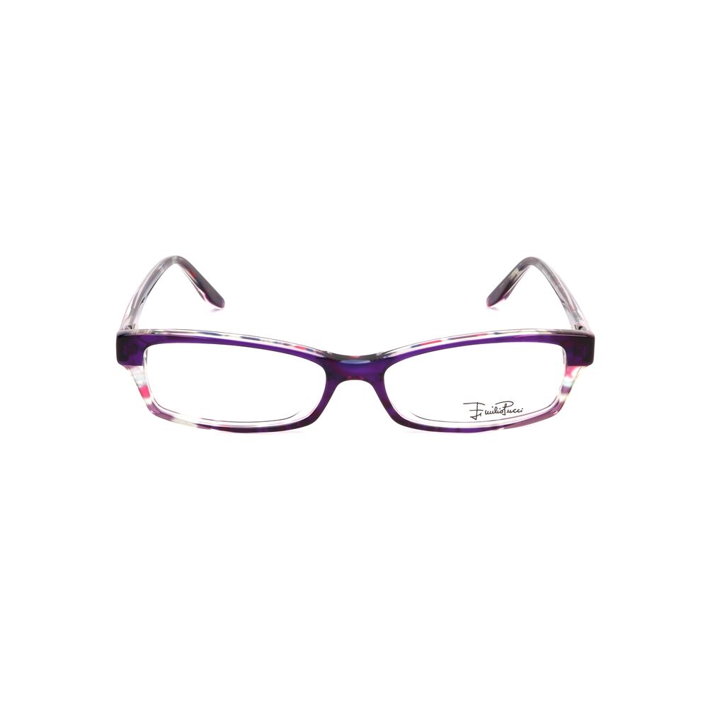 Emilio Pucci Mehrfarbige Plastikbrille (Gestell)
