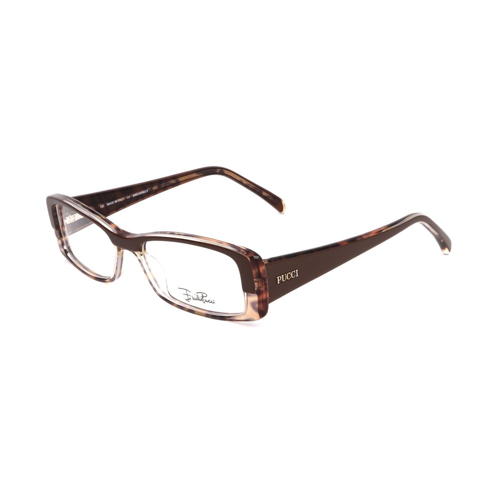 Emilio Pucci Braune Kunststoffbrille (Fassungen)