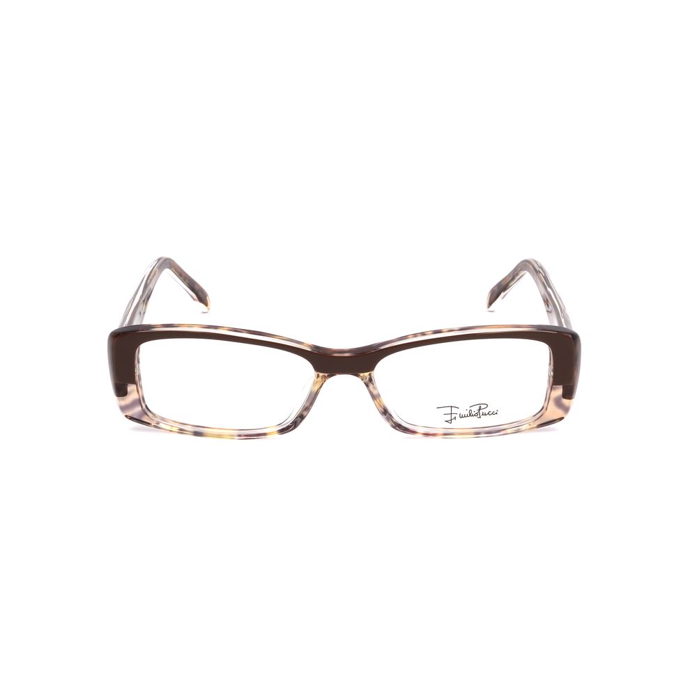 Emilio Pucci Braune Kunststoffbrille (Fassungen)