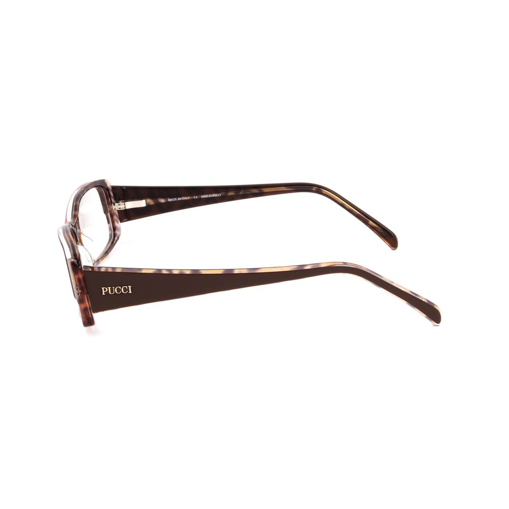 Emilio Pucci Braune Kunststoffbrille (Fassungen)