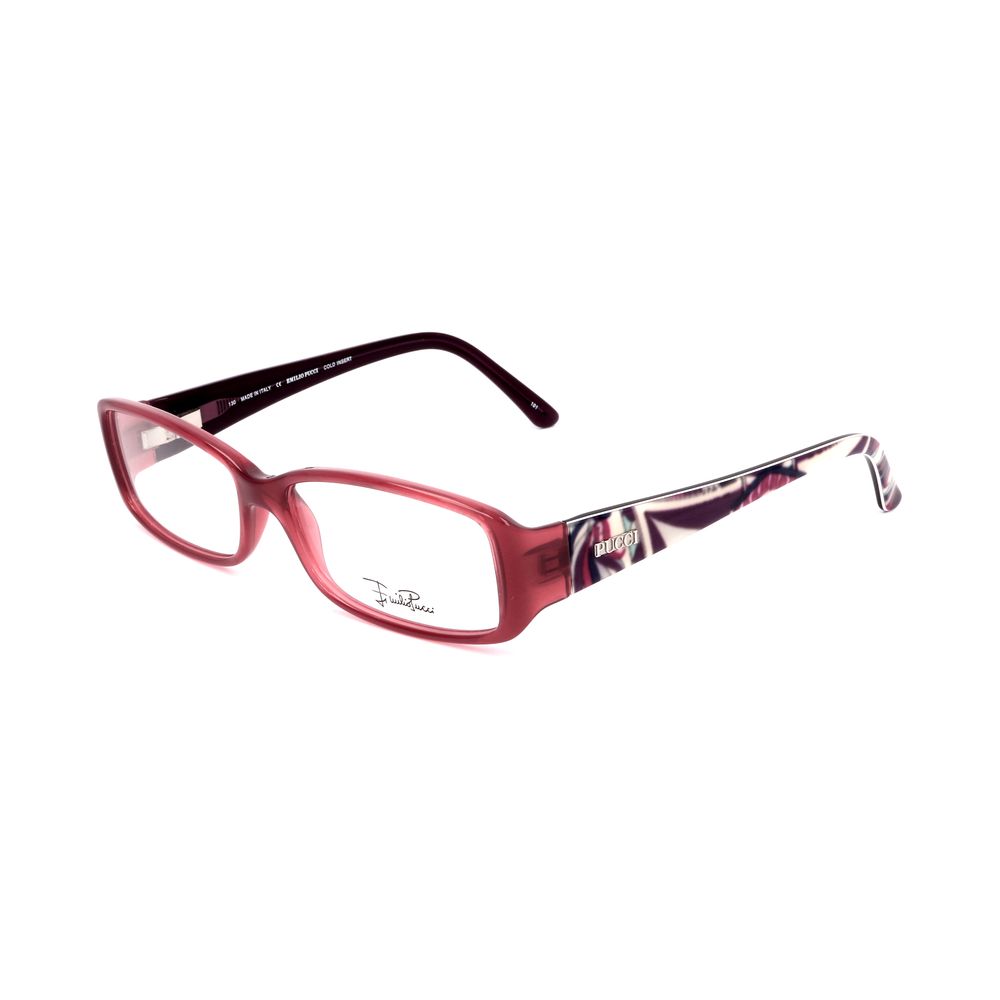 Emilio Pucci Pinke Kunststoffbrille (Fassungen)