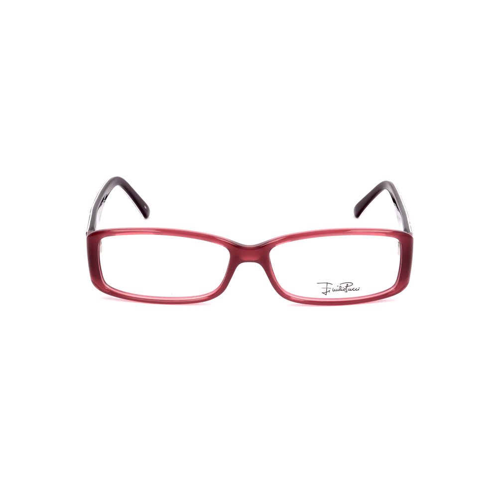 Emilio Pucci Pinke Kunststoffbrille (Fassungen)
