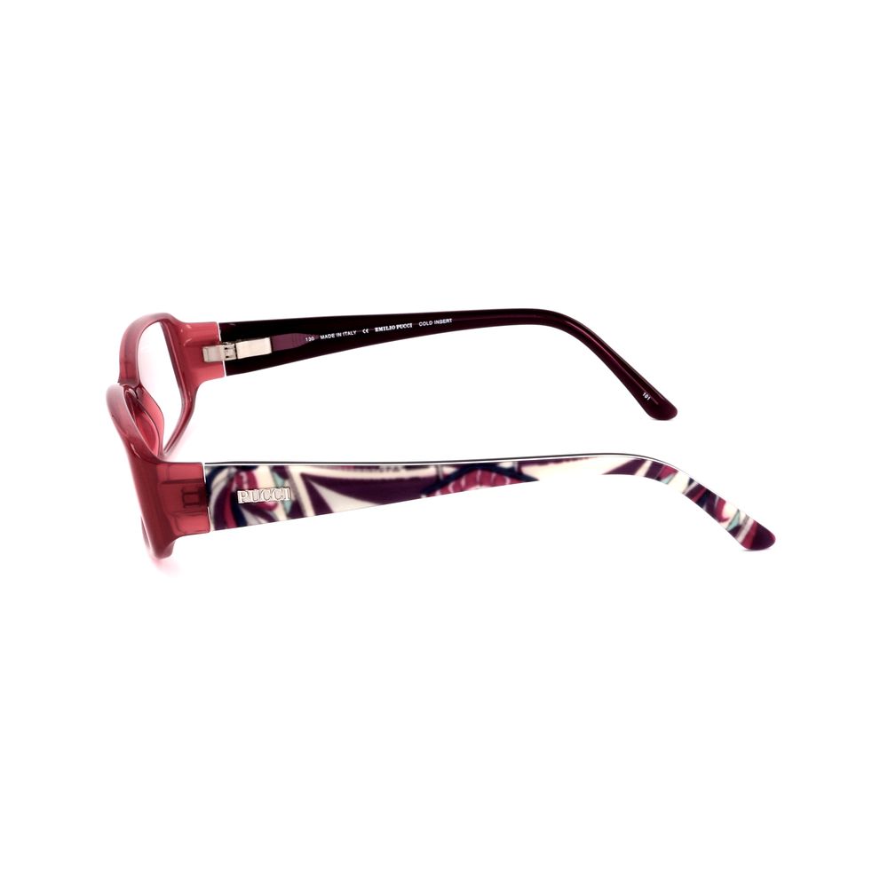 Emilio Pucci Pinke Kunststoffbrille (Fassungen)