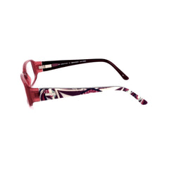 Emilio Pucci Pinke Kunststoffbrille (Fassungen)