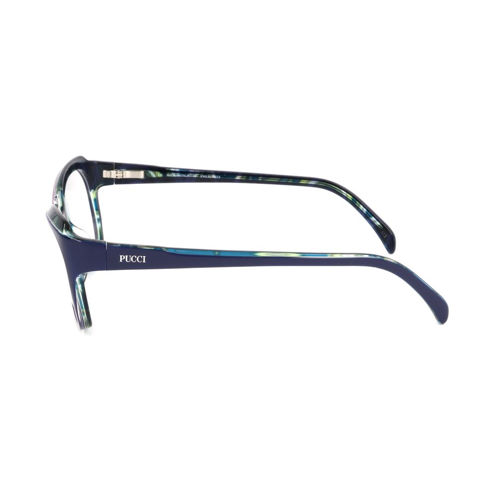 Emilio Pucci Blaue Kunststoffbrille (Fassungen)