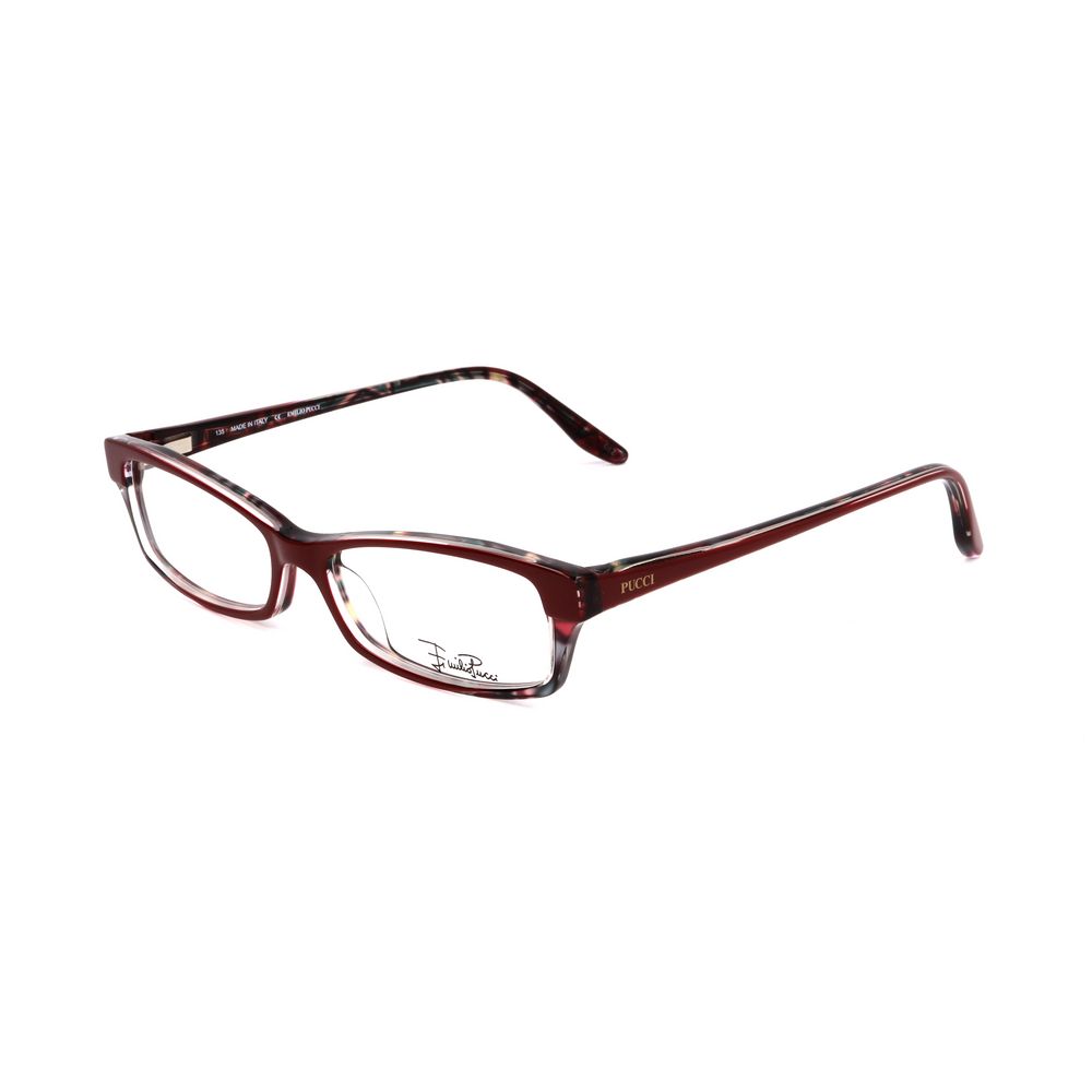 Emilio Pucci Mehrfarbige Plastikbrille (Gestell)