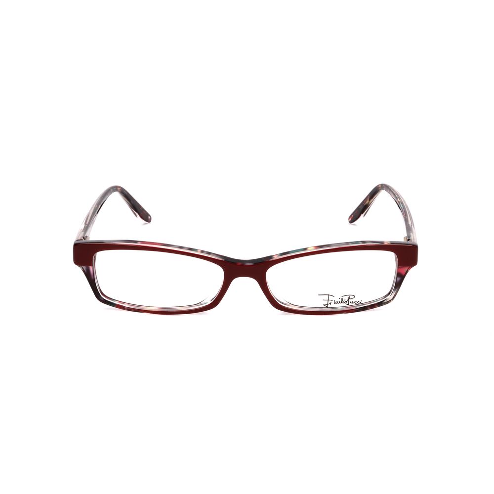 Emilio Pucci Mehrfarbige Plastikbrille (Gestell)
