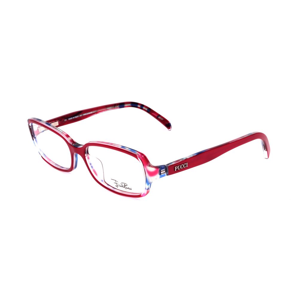 Emilio Pucci Mehrfarbige Plastikbrille (Gestell)