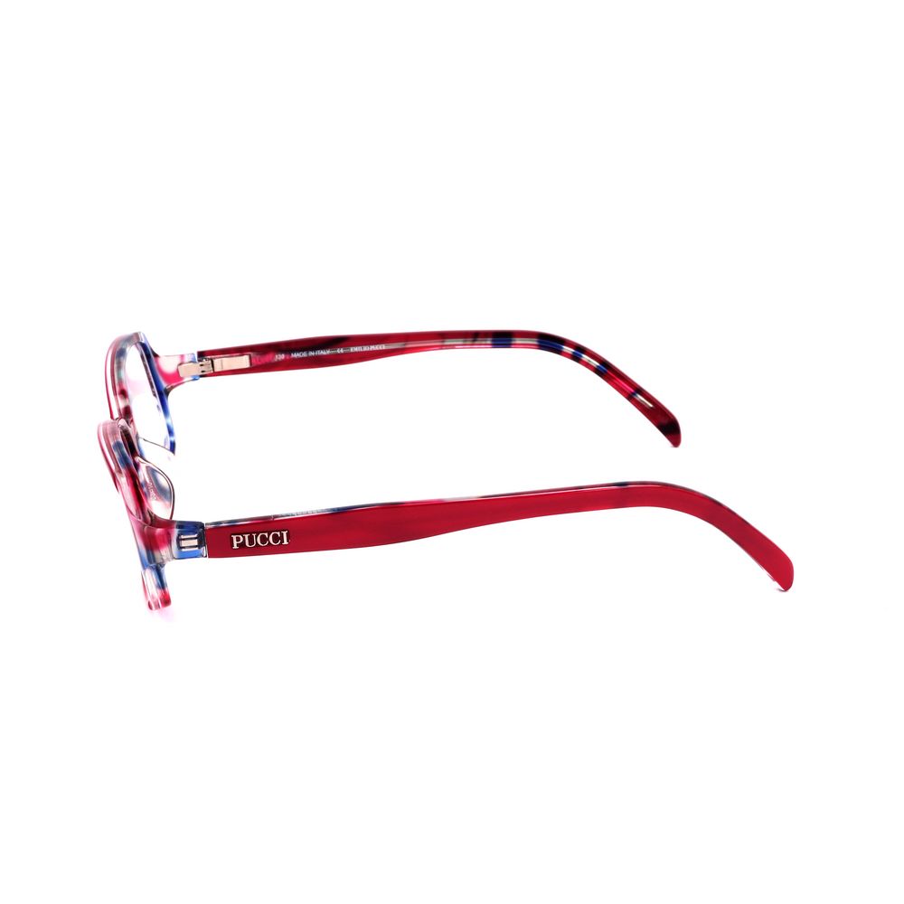 Emilio Pucci Mehrfarbige Plastikbrille (Gestell)