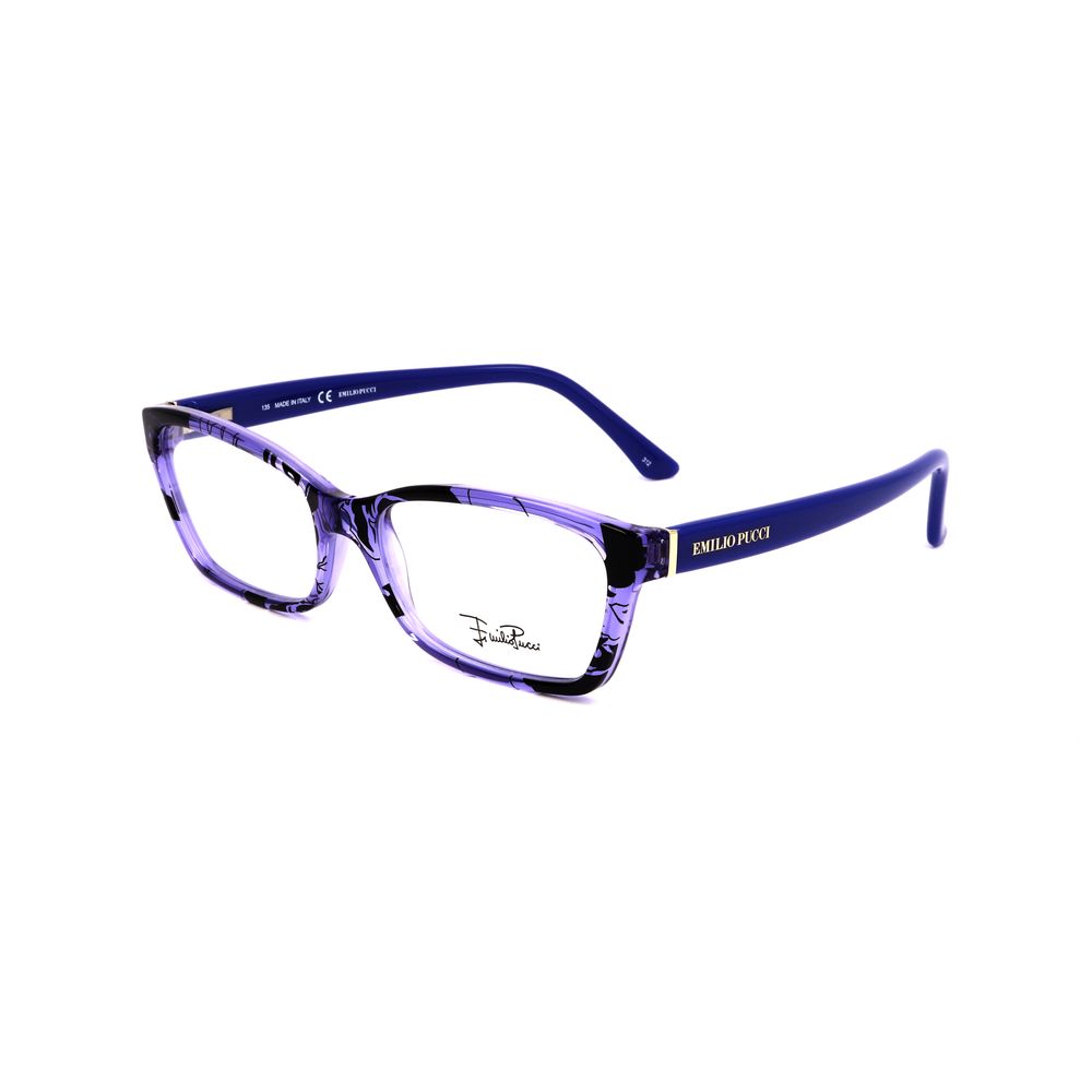 Emilio Pucci Blaue Kunststoffbrille (Fassungen)