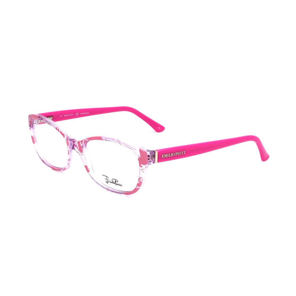 Emilio Pucci Mehrfarbige Plastikbrille (Gestell)