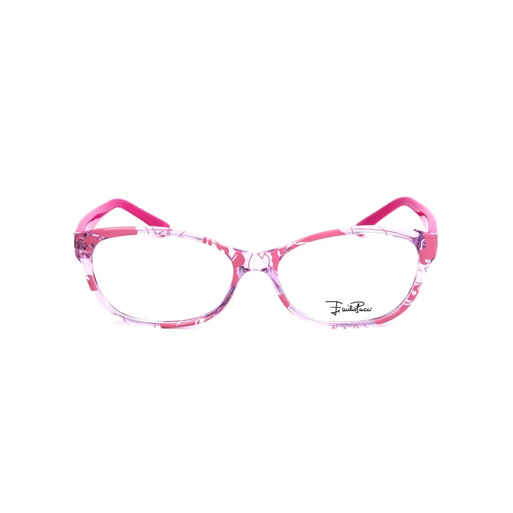 Emilio Pucci Mehrfarbige Plastikbrille (Gestell)