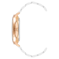 Juicy Couture White Metal Dress Watch