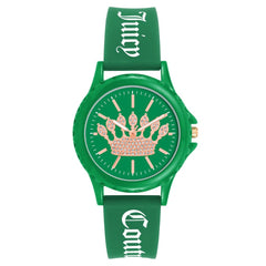 Juicy Couture Green Synthetic Bracelet Watch