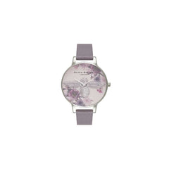 Olivia Burton Grijze Kunstleren Jurk Horloge