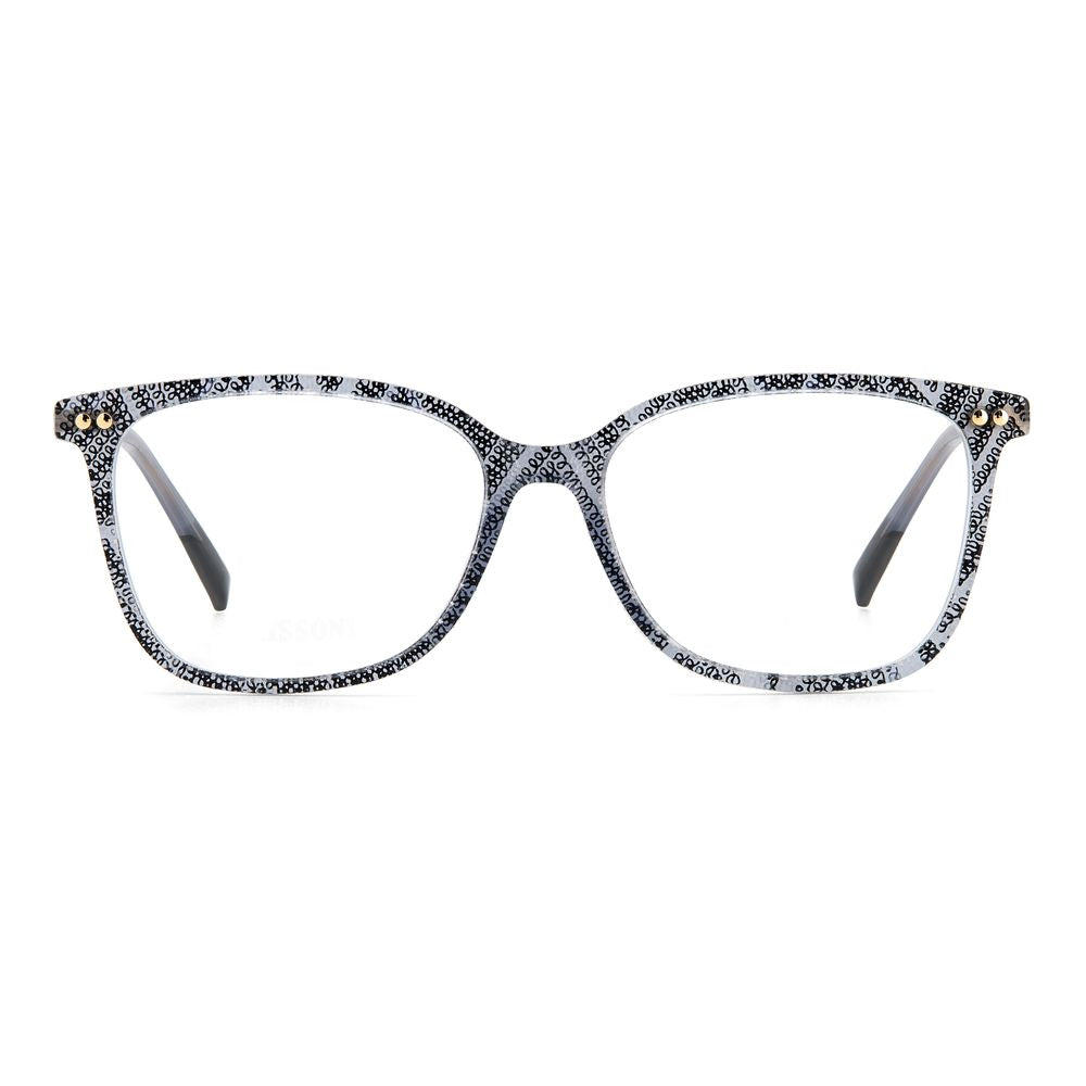Missoni Schwarz-weiße Acetatbrille (Gestelle)
