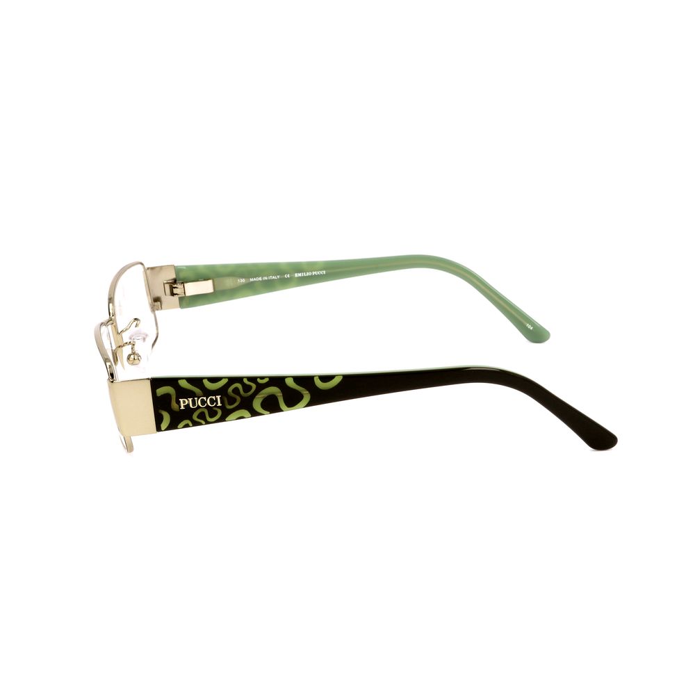 Emilio Pucci Mehrfarbige Metallbrille (Gestell)